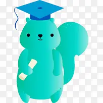 卡通动物 学校-空若网 卡通动物 学校-空若网