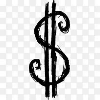 绘画美元手印剪贴画-空若网 绘画美元手印剪贴画-空若网