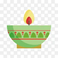 排灯节快乐 绿色 水果-空若网 排灯节快乐 绿色 水果-空若网