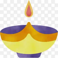 排灯节 水彩画 油漆-空若网 排灯节 水彩画 油漆-空若网