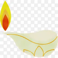 排灯节 水彩画 油漆-空若网 排灯节 水彩画 油漆-空若网