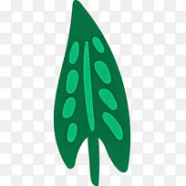 叶子 水彩画 植物茎-空若网 叶子 水彩画 植物茎-空若网