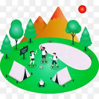 夏令营 水彩画 素描-空若网 夏令营 水彩画 素描-空若网