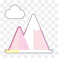 山脉图标 风景图标 三角形-空若网 山脉图标 风景图标 三角形-空若网