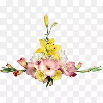 百合插花艺术-唐菖蒲-空若网 百合插花艺术-唐菖蒲-空若网