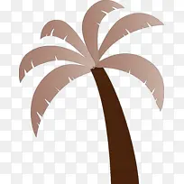 棕榈树 海滩 卡通树-空若网 棕榈树 海滩 卡通树-空若网
