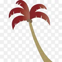 棕榈树 海滩 卡通树-空若网 棕榈树 海滩 卡通树-空若网