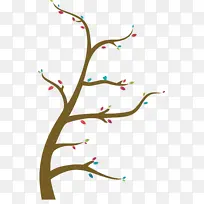 可爱的树 树枝 植物茎-空若网 可爱的树 树枝 植物茎-空若网