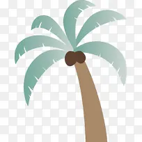 棕榈树 海滩 卡通树-空若网 棕榈树 海滩 卡通树-空若网