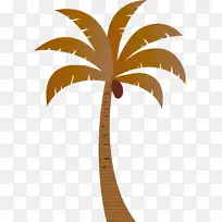 棕榈树 海滩 卡通树-空若网 棕榈树 海滩 卡通树-空若网