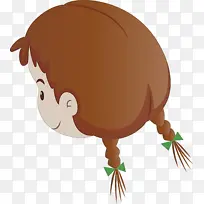 快乐的孩子 卡通 水彩画-空若网 快乐的孩子 卡通 水彩画-空若网