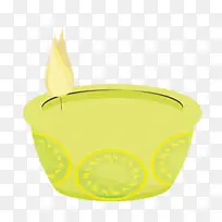 排灯节 黄色 餐具-空若网 排灯节 黄色 餐具-空若网