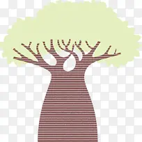 抽象树 卡通树 绘画-空若网 抽象树 卡通树 绘画-空若网