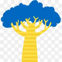 抽象树 卡通树 树-空若网 抽象树 卡通树 树-空若网