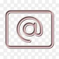 阿罗巴图标 电子邮件图标 数字-空若网 阿罗巴图标 电子邮件图标 数字-空若网