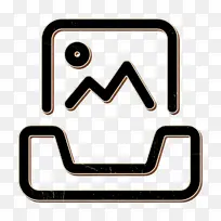 收件箱图标 电子邮件图标 徽标-空若网 收件箱图标 电子邮件图标 徽标-空若网