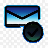 检查图标 电子邮件图标 角度-空若网 检查图标 电子邮件图标 角度-空若网