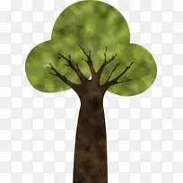 卡通树 抽象树 植物茎-空若网 卡通树 抽象树 植物茎-空若网