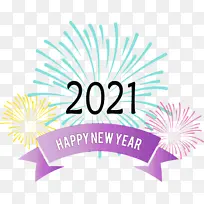 新年快乐 水彩 油漆-空若网 新年快乐 水彩 油漆-空若网