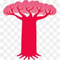 抽象树 卡通树 绘画-空若网 抽象树 卡通树 绘画-空若网