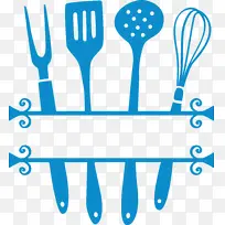 厨房 水彩画 标志-空若网 厨房 水彩画 标志-空若网