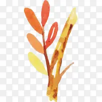 水彩画秋天 水彩画秋天叶子 水彩画叶子-空若网 水彩画秋天 水彩画秋天叶子 水彩画叶子-空若网