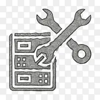 维护图标 数据管理图标 计算机-空若网 维护图标 数据管理图标 计算机-空若网