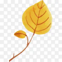 水彩画秋天 水彩画叶子 彩色叶子-空若网 水彩画秋天 水彩画叶子 彩色叶子-空若网