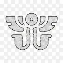 埃及图标 绘画 线条艺术-空若网 埃及图标 绘画 线条艺术-空若网