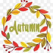 欢迎秋天 线条艺术 水彩画-空若网 欢迎秋天 线条艺术 水彩画-空若网