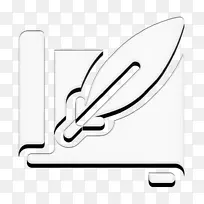 学院标志 羽毛笔标志 文学标志-空若网 学院标志 羽毛笔标志 文学标志-空若网