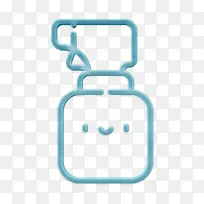 美女图标 喷雾图标 线条-空若网 美女图标 喷雾图标 线条-空若网