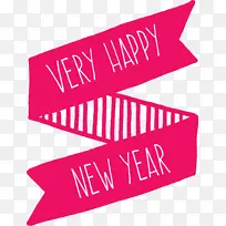 新年快乐 标志 线条-空若网 新年快乐 标志 线条-空若网