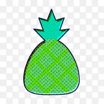 菠萝图标 食物和餐厅图标 夏季图标-空若网 菠萝图标 食物和餐厅图标 夏季图标-空若网