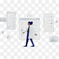 时尚女士 时尚女孩 水彩画-空若网 时尚女士 时尚女孩 水彩画-空若网