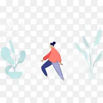 时尚女士 时尚女孩 水彩画-空若网 时尚女士 时尚女孩 水彩画-空若网