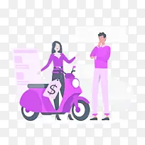 卡通 摩托车 漫画-空若网 卡通 摩托车 漫画-空若网