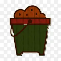 夏季标志 沙桶标志 栗色-空若网 夏季标志 沙桶标志 栗色-空若网