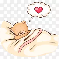 爱可爱的剪贴画-晚安-空若网 爱可爱的剪贴画-晚安-空若网