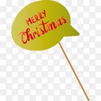 圣诞标志 标志 黄色-空若网 圣诞标志 标志 黄色-空若网