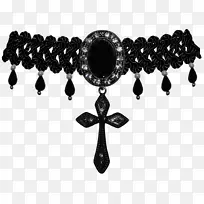 皮革首饰项链.哥特式-空若网 皮革首饰项链.哥特式-空若网