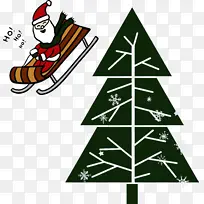 圣诞树 圣诞老人 圣诞节-空若网 圣诞树 圣诞老人 圣诞节-空若网