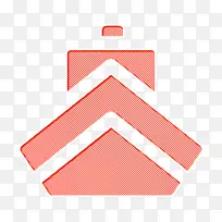 车辆和运输图标 直线 三角形-空若网 车辆和运输图标 直线 三角形-空若网