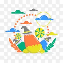 卡通 线条 米-空若网 卡通 线条 米-空若网