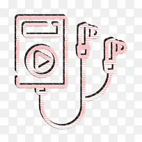 媒体技术图标 线条 米-空若网 媒体技术图标 线条 米-空若网