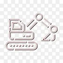 挖掘机图标 拖拉机图标 车辆运输图标-空若网 挖掘机图标 拖拉机图标 车辆运输图标-空若网