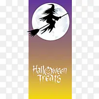 万圣节快乐海报紫色米-空若网 万圣节快乐海报紫色米-空若网