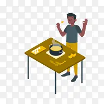 桌子 卡通 绘图-空若网 桌子 卡通 绘图-空若网