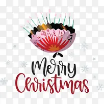 圣诞快乐 标志 鲜花-空若网 圣诞快乐 标志 鲜花-空若网