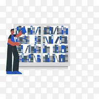 钴蓝 数字显示广告 标志-空若网 钴蓝 数字显示广告 标志-空若网